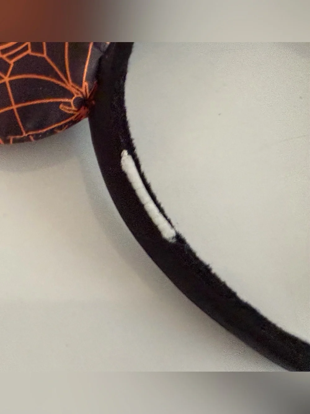 Disney Parks Minnie Mouse Orange & Black Halloween Ears from 2016